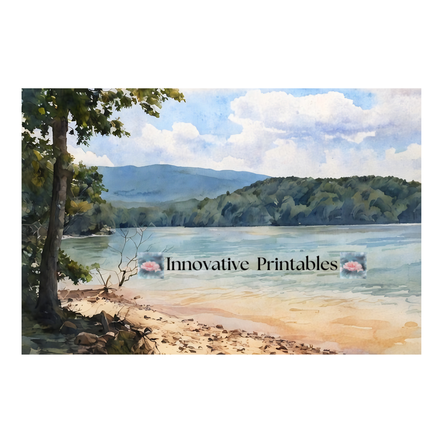 Blue Ridge Mountain Lake