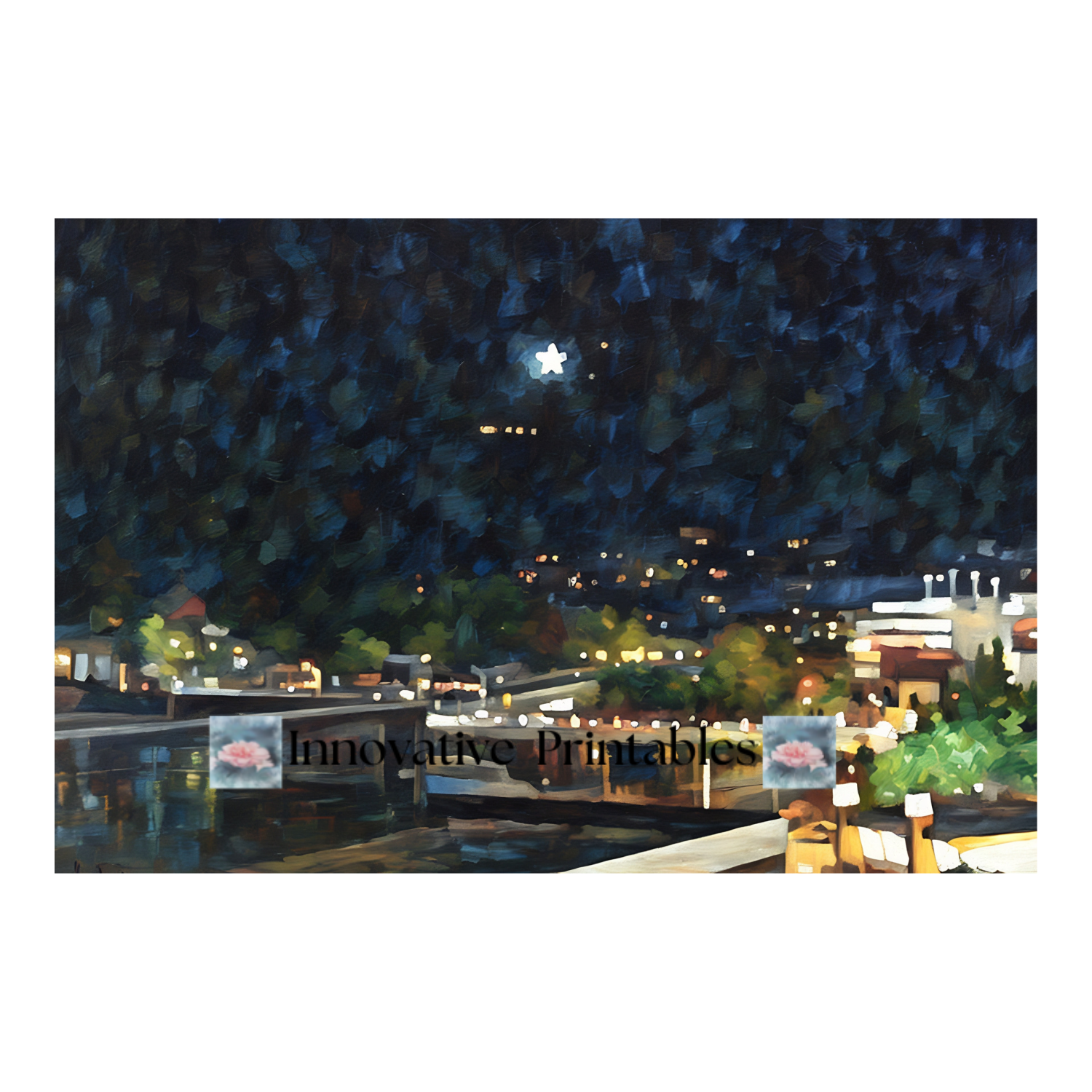 Roanoke Starry Night