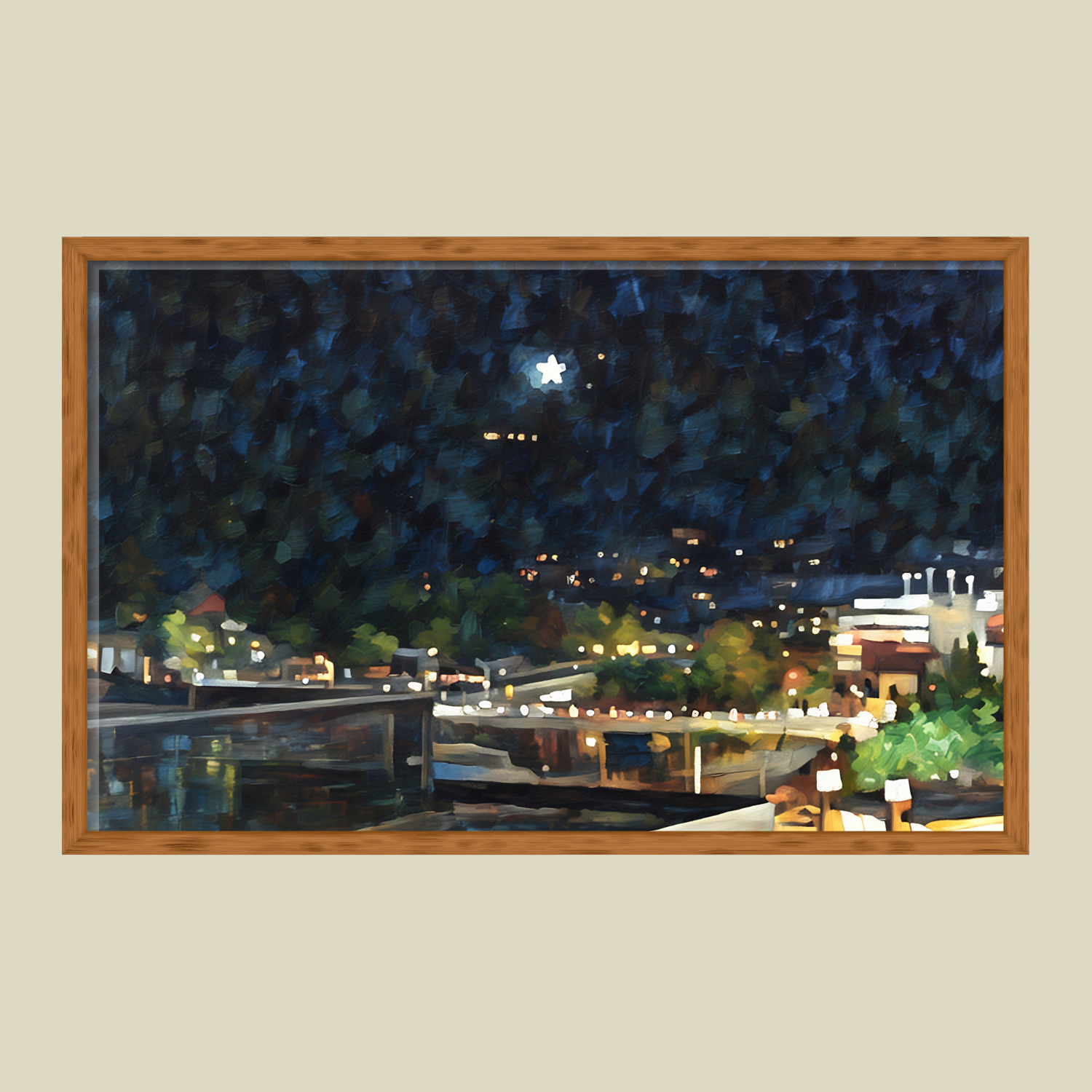Roanoke Starry Night