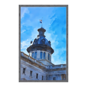 SC state house watercolor