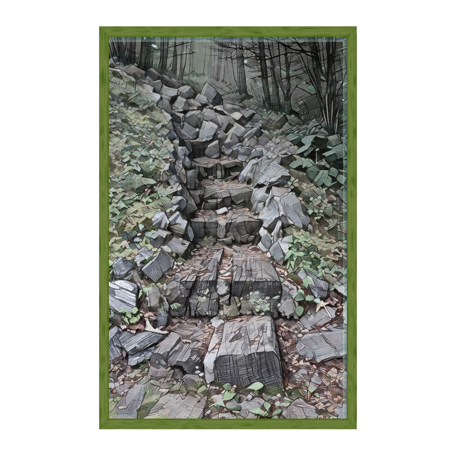 a wandering path