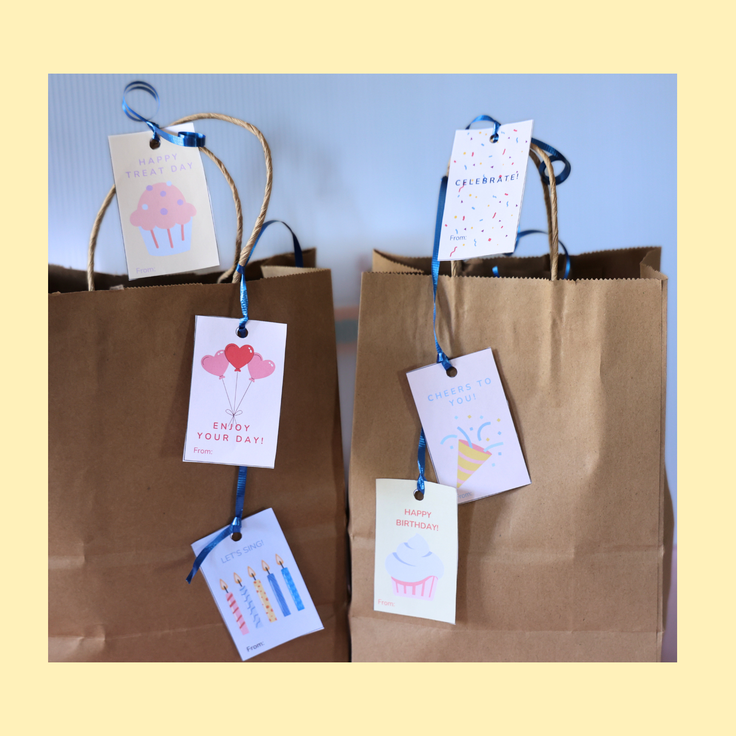 birthday gift tags