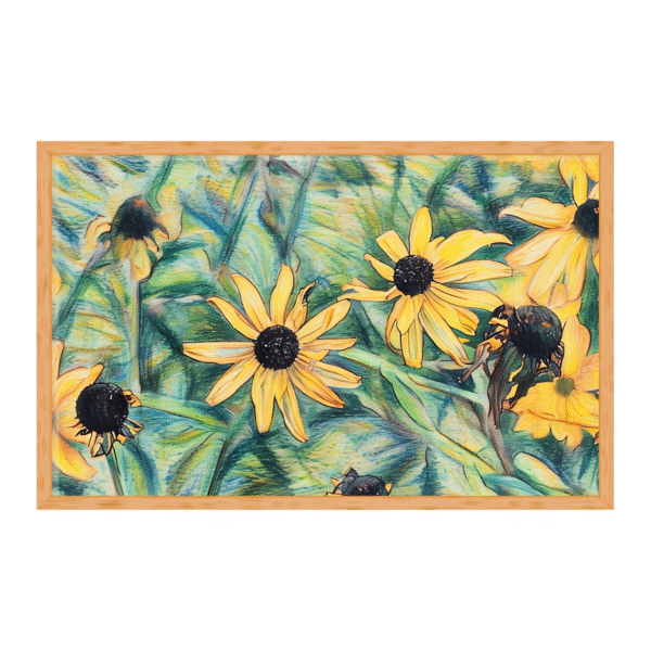 black eyed susans watercolor