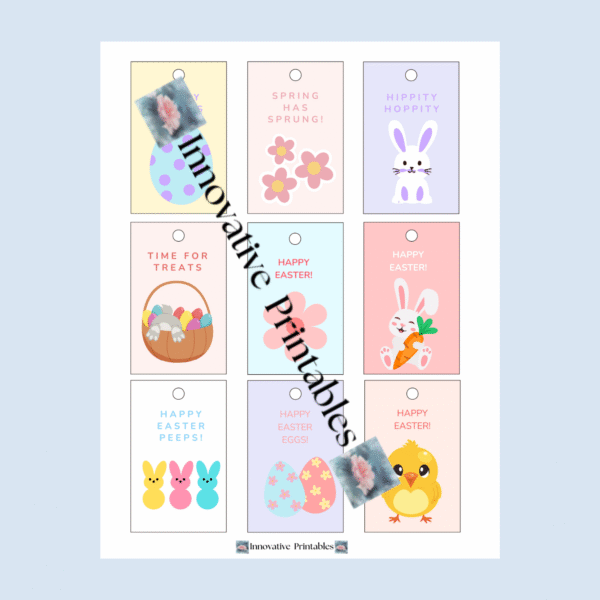 Easter Gift Tags