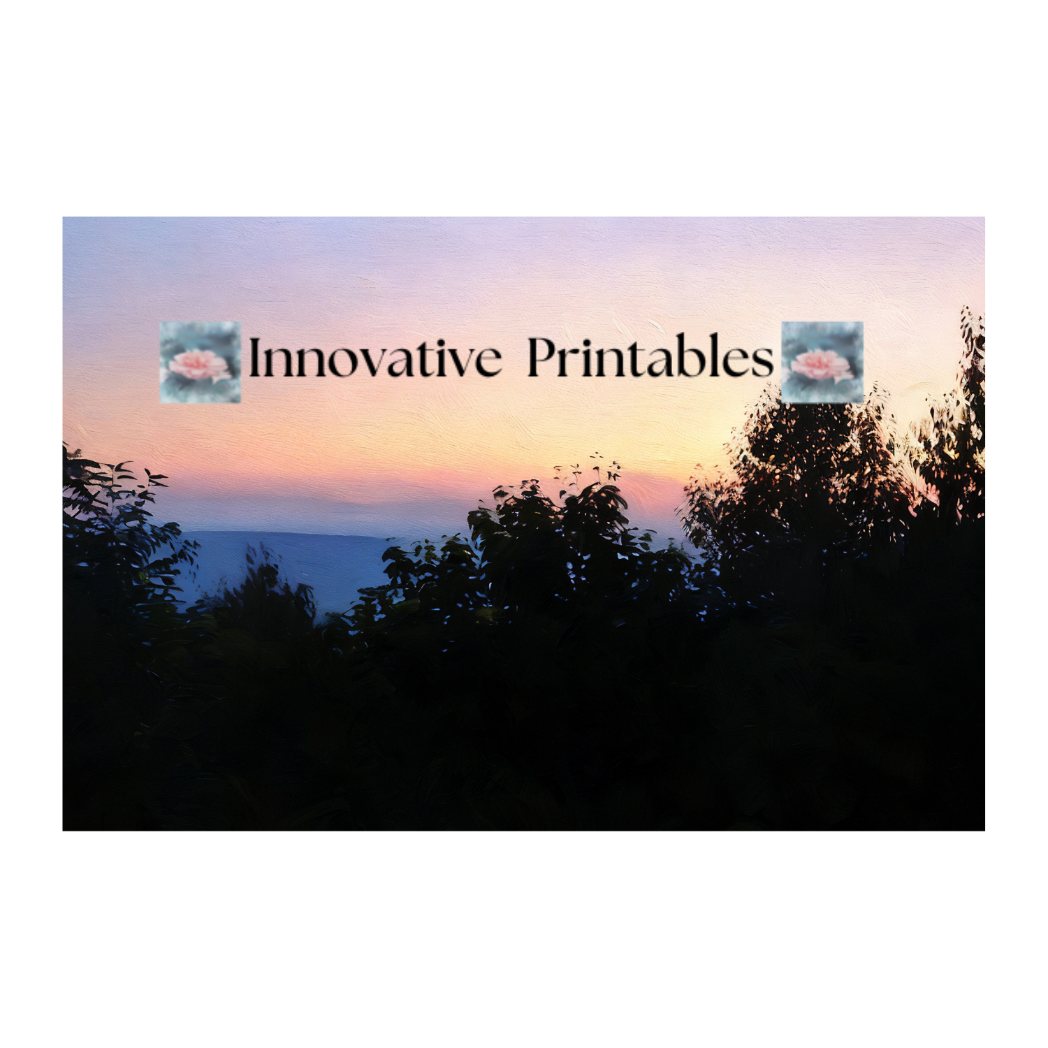 Mountain Sunset Printable Art - Image 3