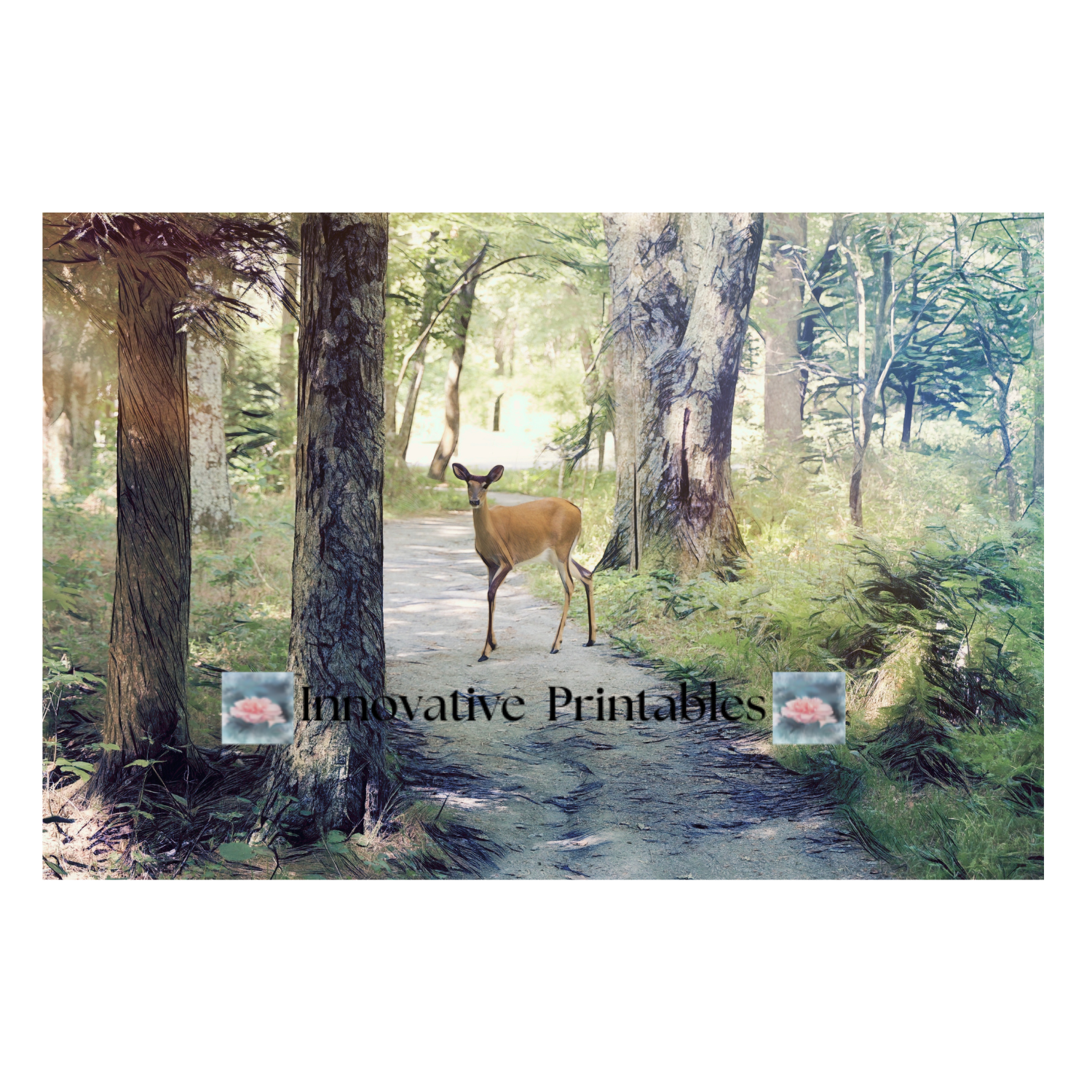 new friend on the trail
