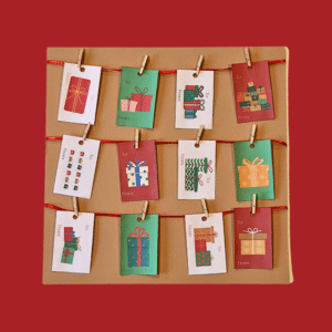 Christmas present gift tags