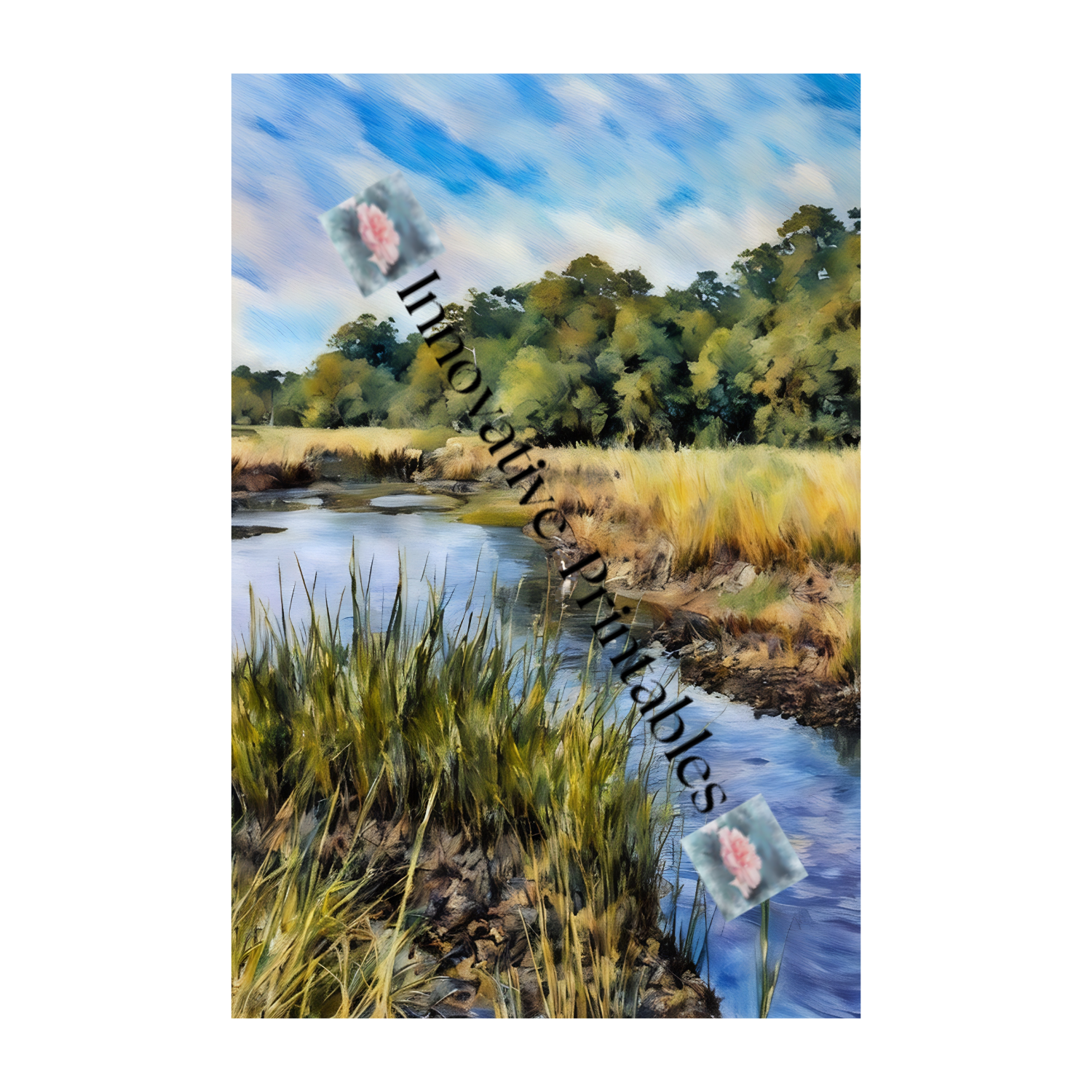 salt marsh landscape