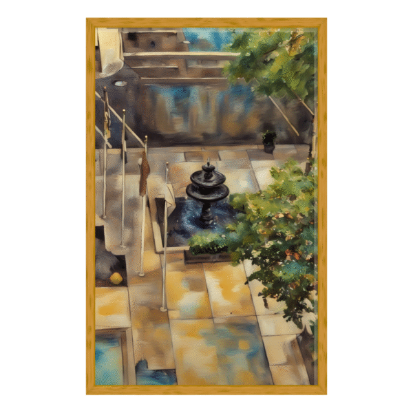sparkling water fountain