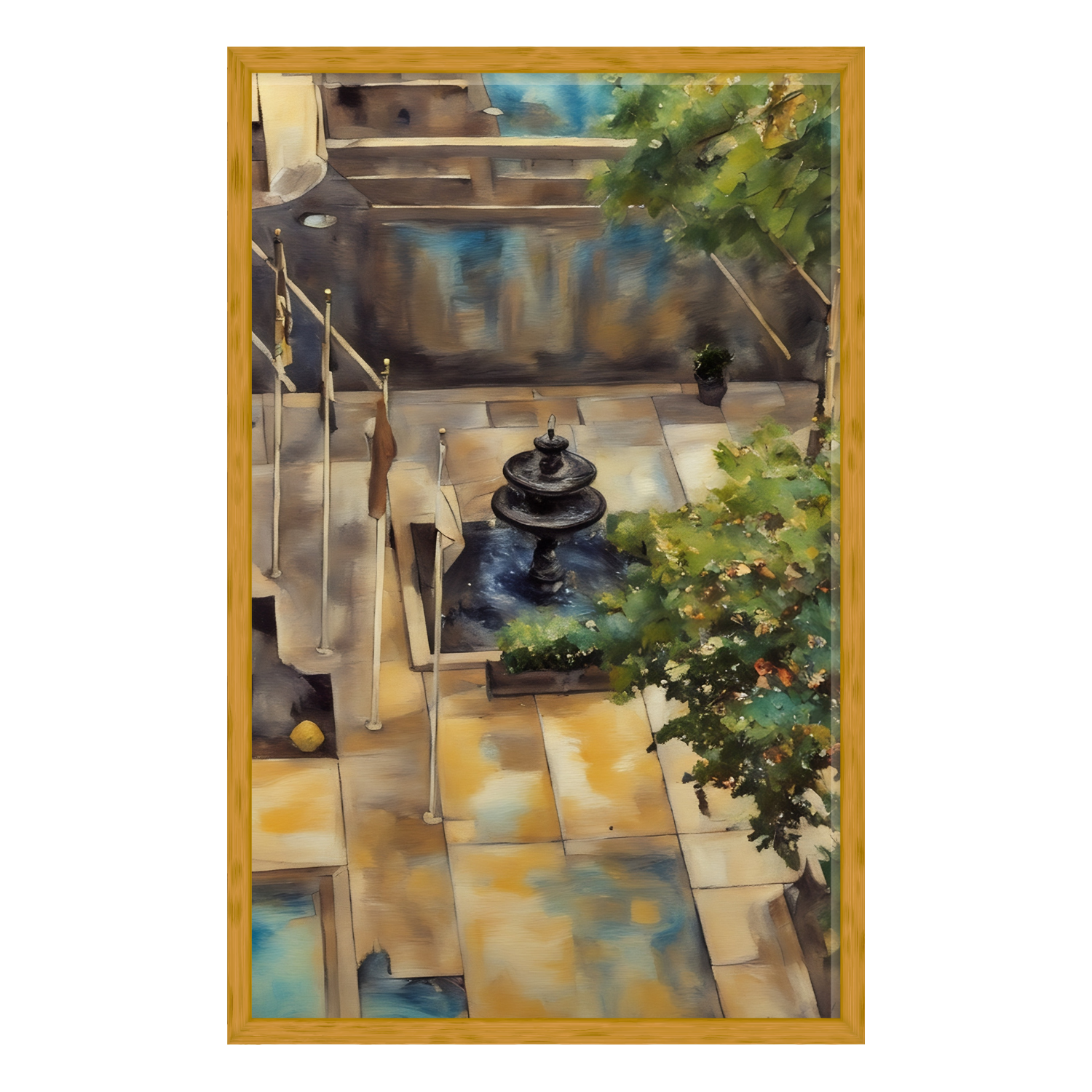 sparkling water fountain