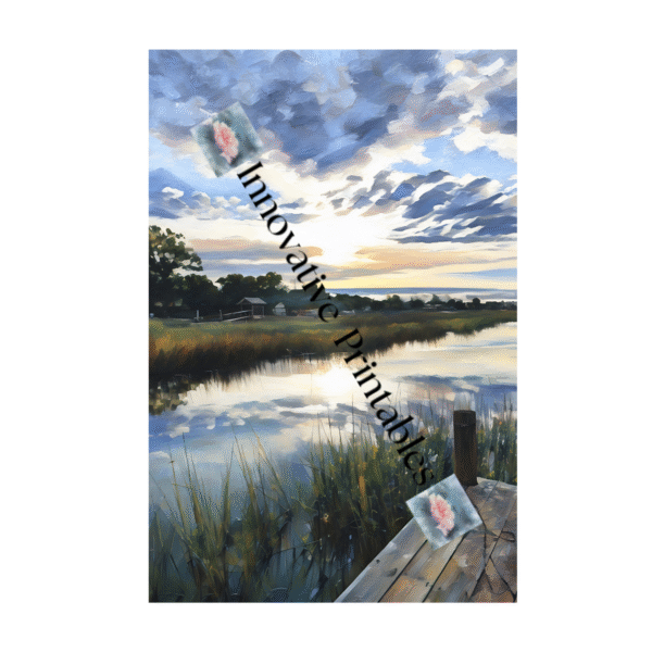 sunrise on the marsh