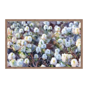 flowers in watercolor