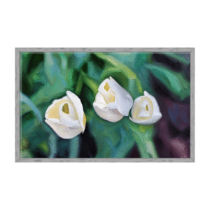 tulips oil painting