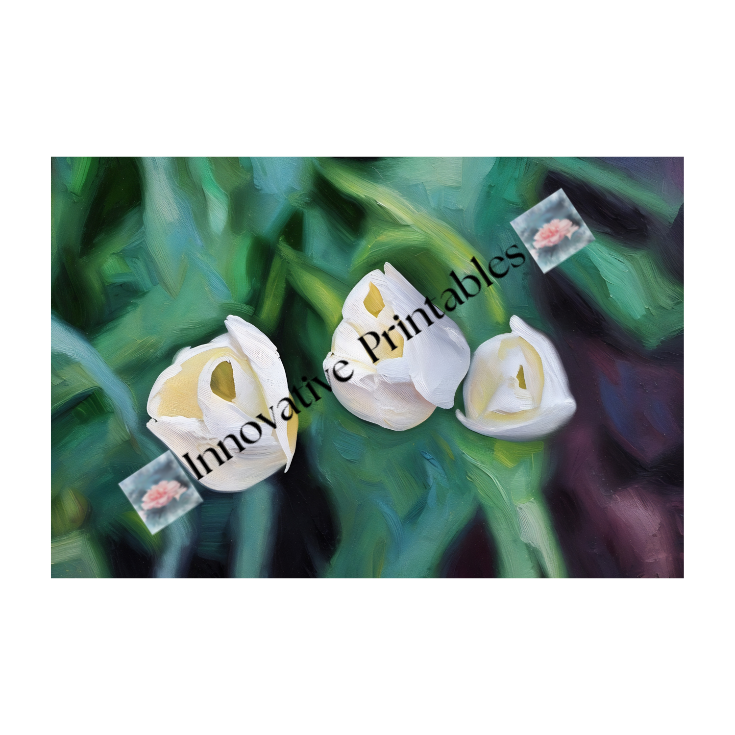 tulips oil painting