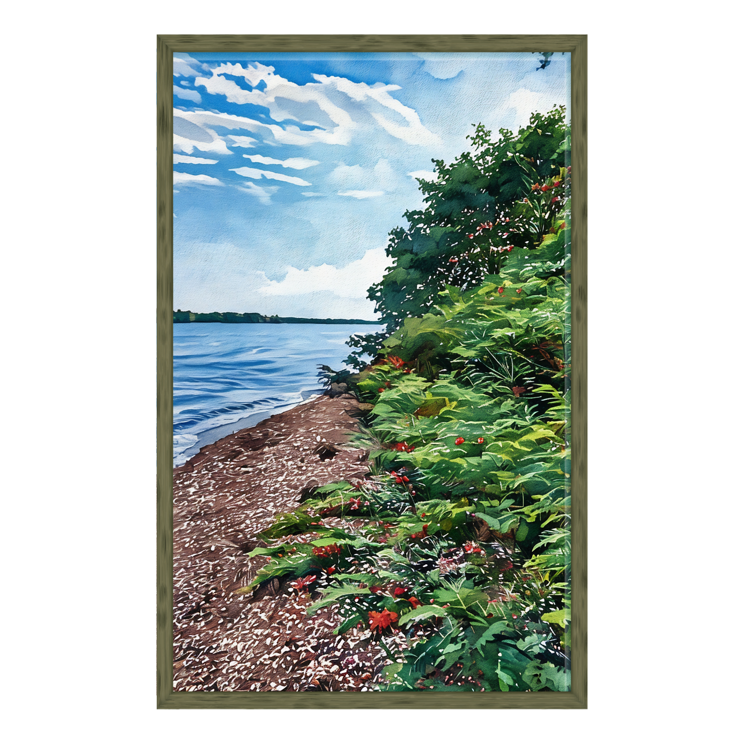 flowering beach