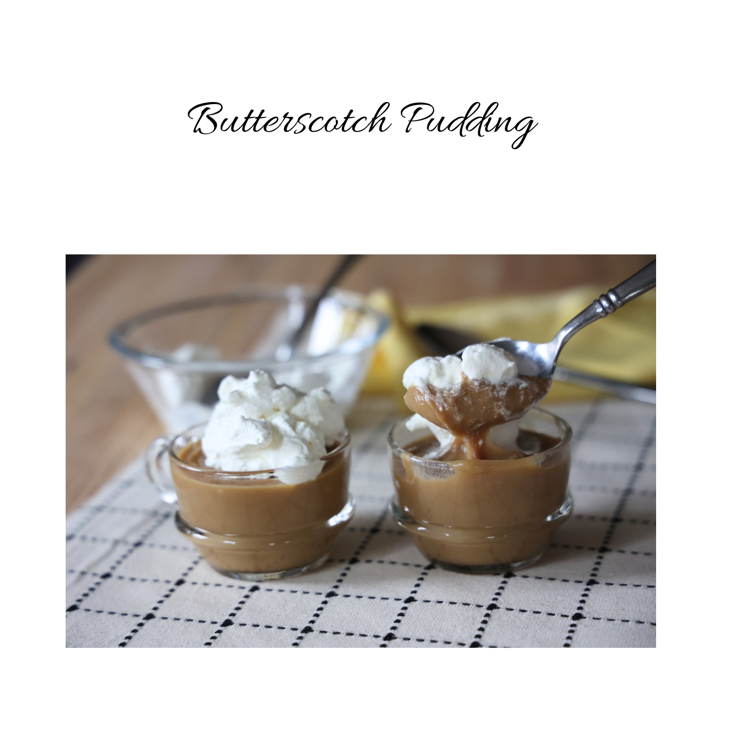 butterscotch pudding