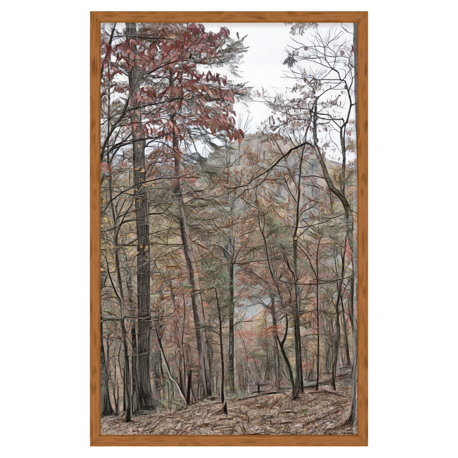 fall leaves printable art