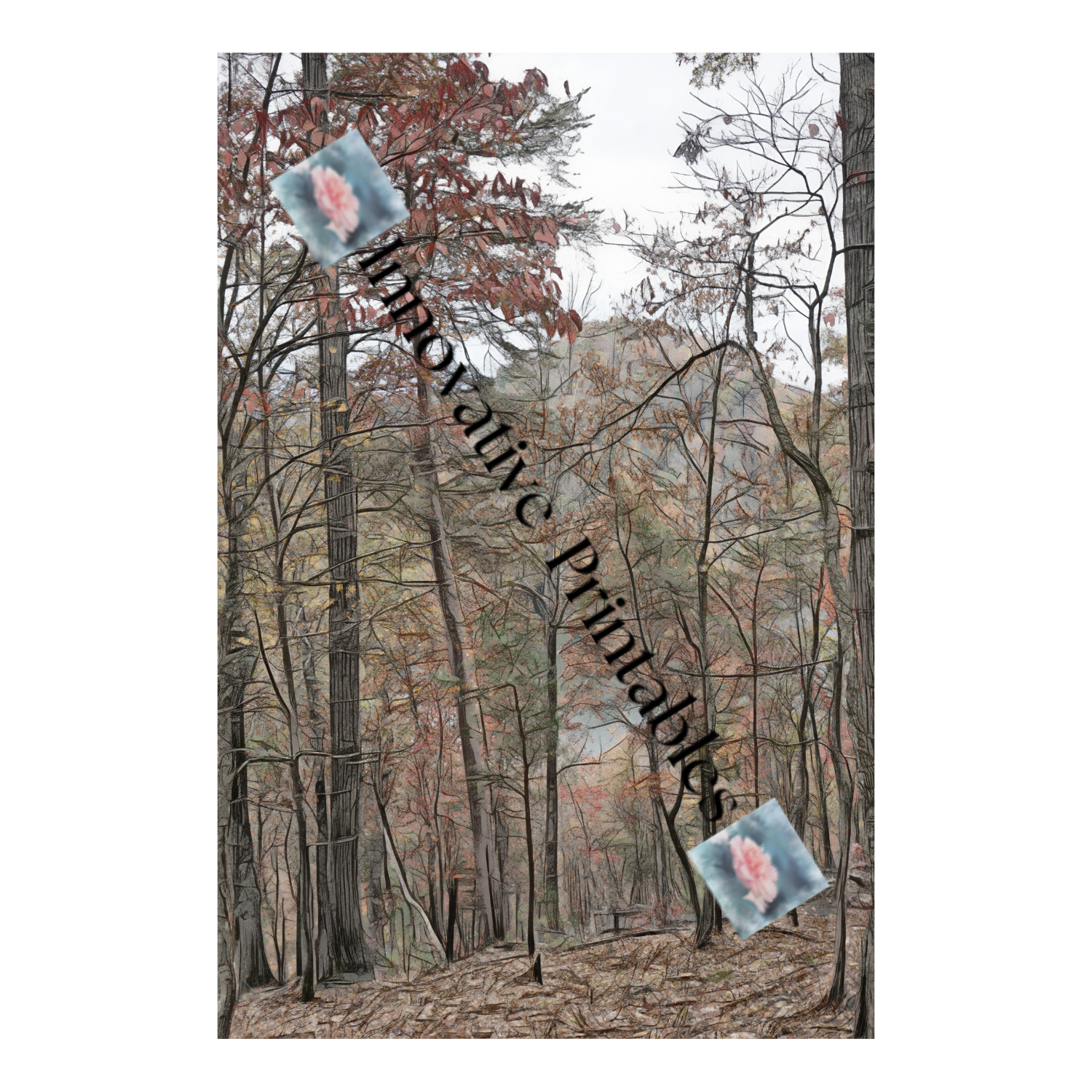 Fall Leaves Printable Art - Image 3