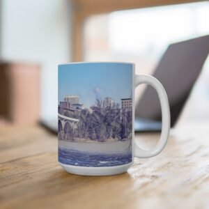 Blossom Street Bridge Mug with context