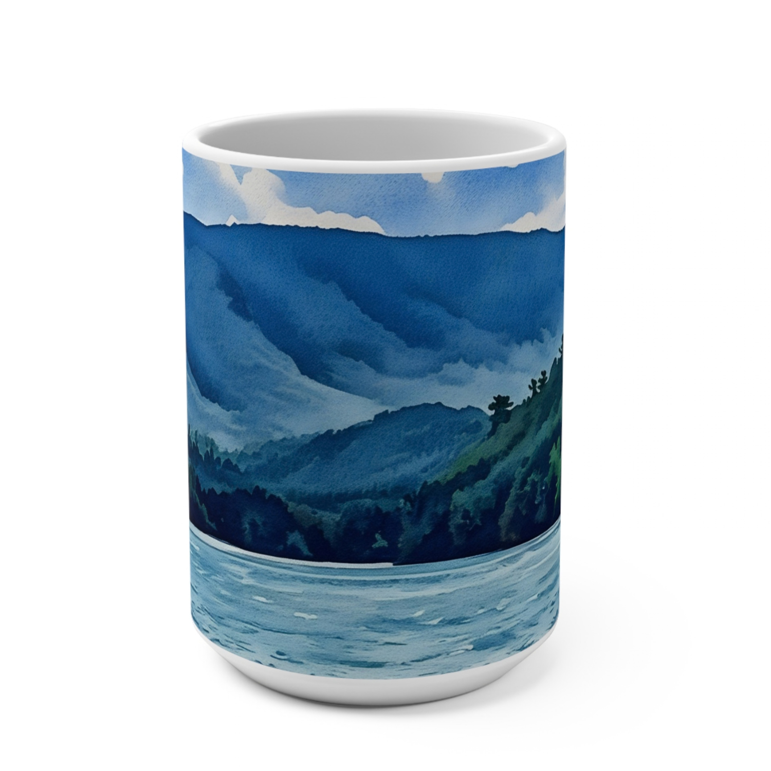 Blue Ridge Mountain Lake Mug