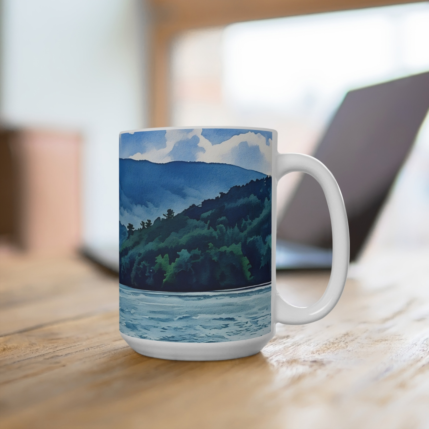Blue ridge Mountain Lake Mug