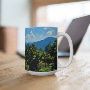 hiking in Asheville mug