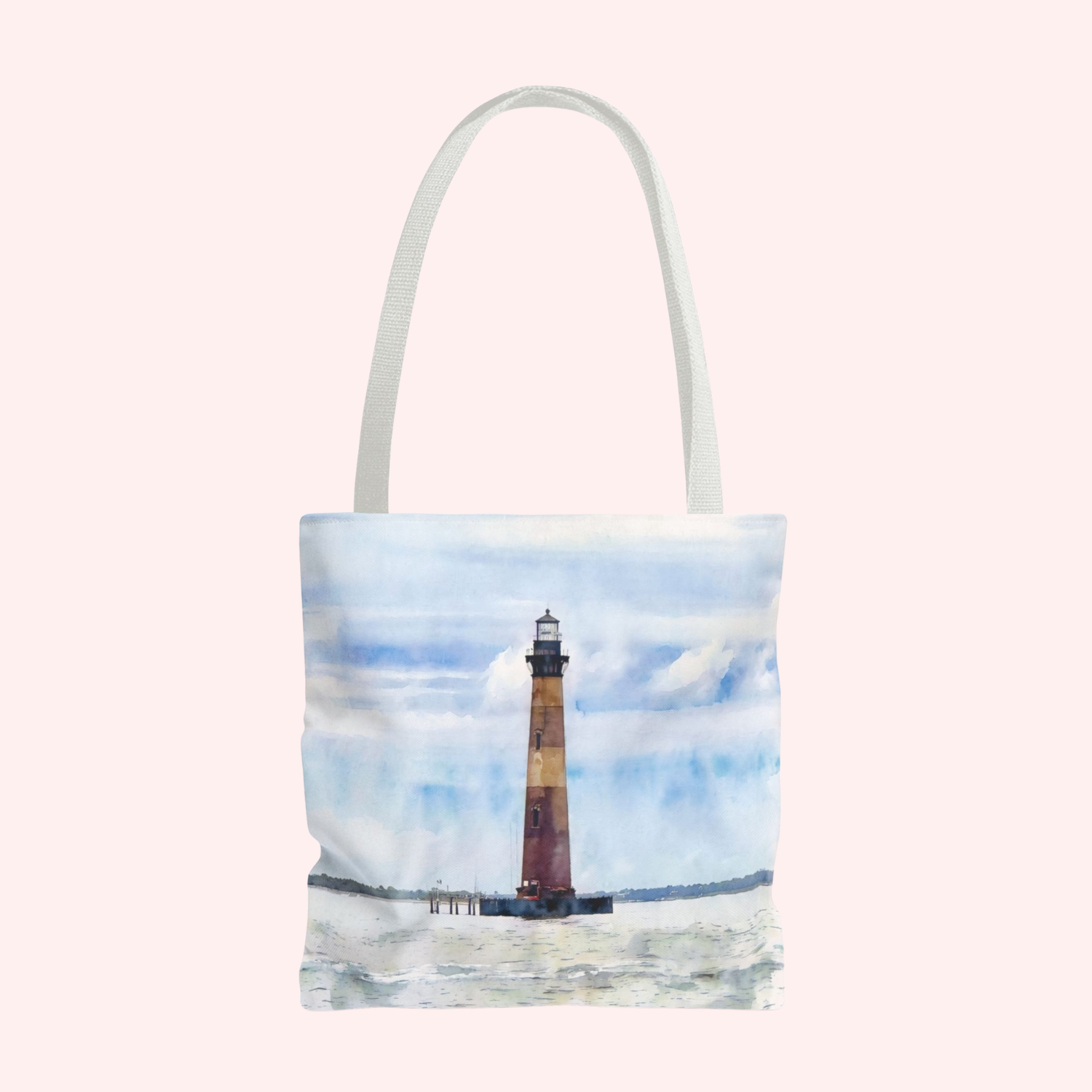 lighthouse tote bag