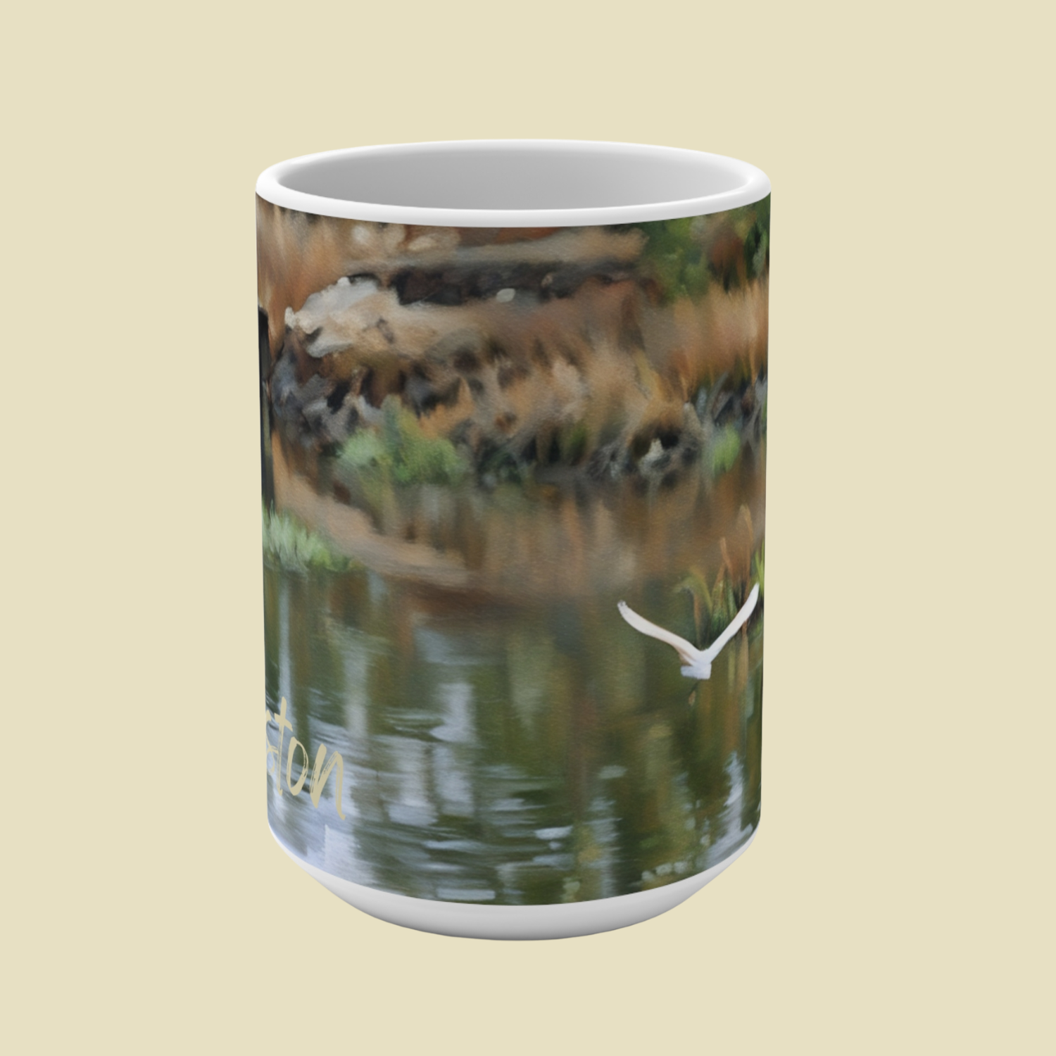 bird in flight mug