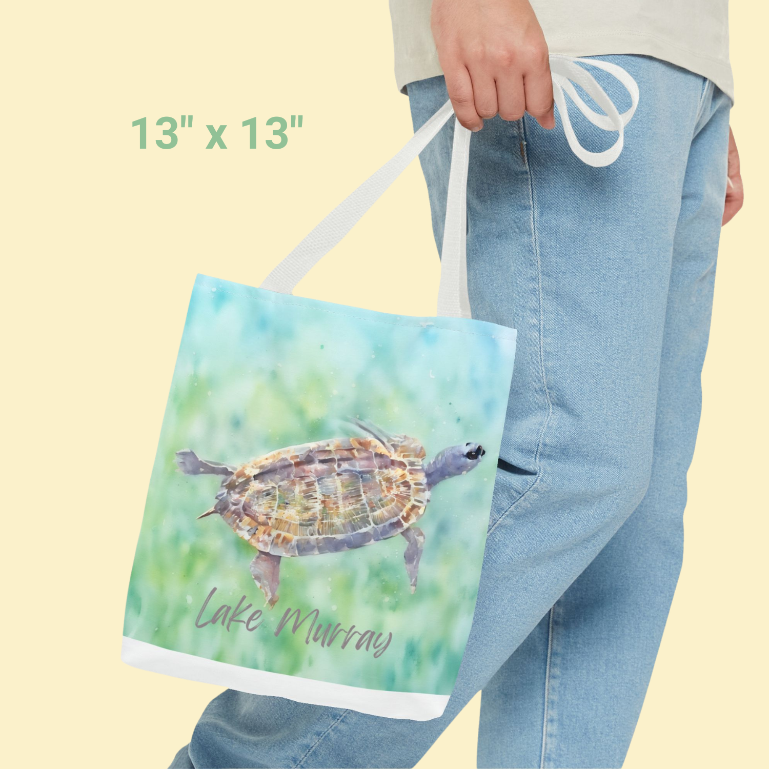 turtle swimming bag